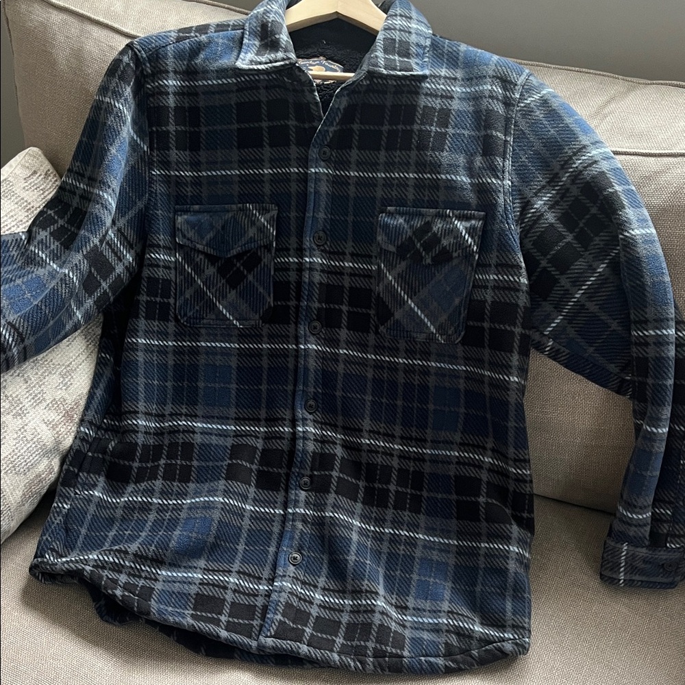 Like new. Freedom Foundry fleece button down shirt